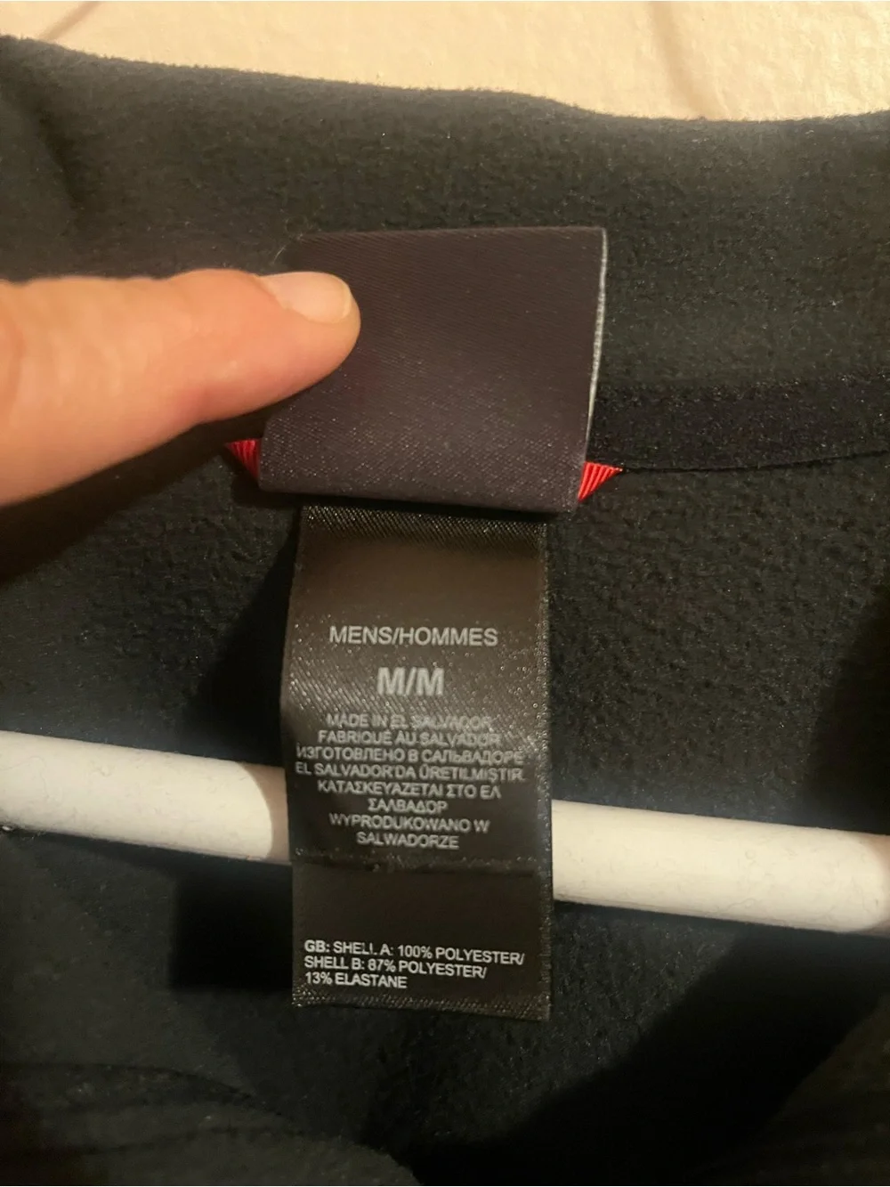 The North Face lightweight fleece